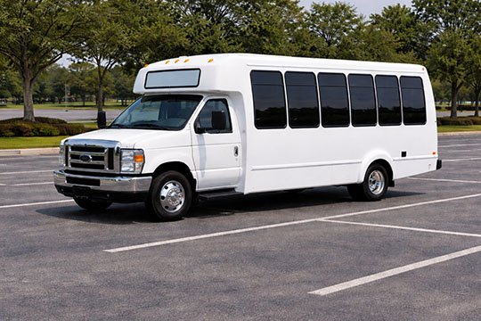 20-passenger mini coach available for charter in Tampa, FL