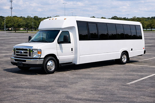 25-passenger mini coach available for charter in Tampa, FL